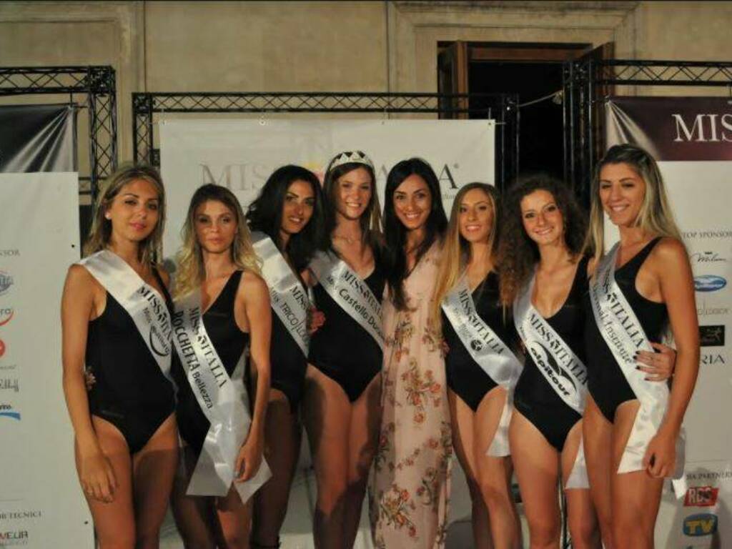 Miss Italia Maria Giulia Caruso conquista la fascia di miss